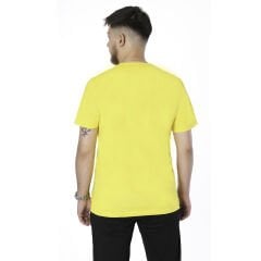 Netto 0 Yaka Yazlık T-Shirt Sarı