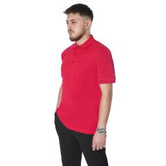 Netto Polo Yaka Yazlık T-Shirt Kırmızı